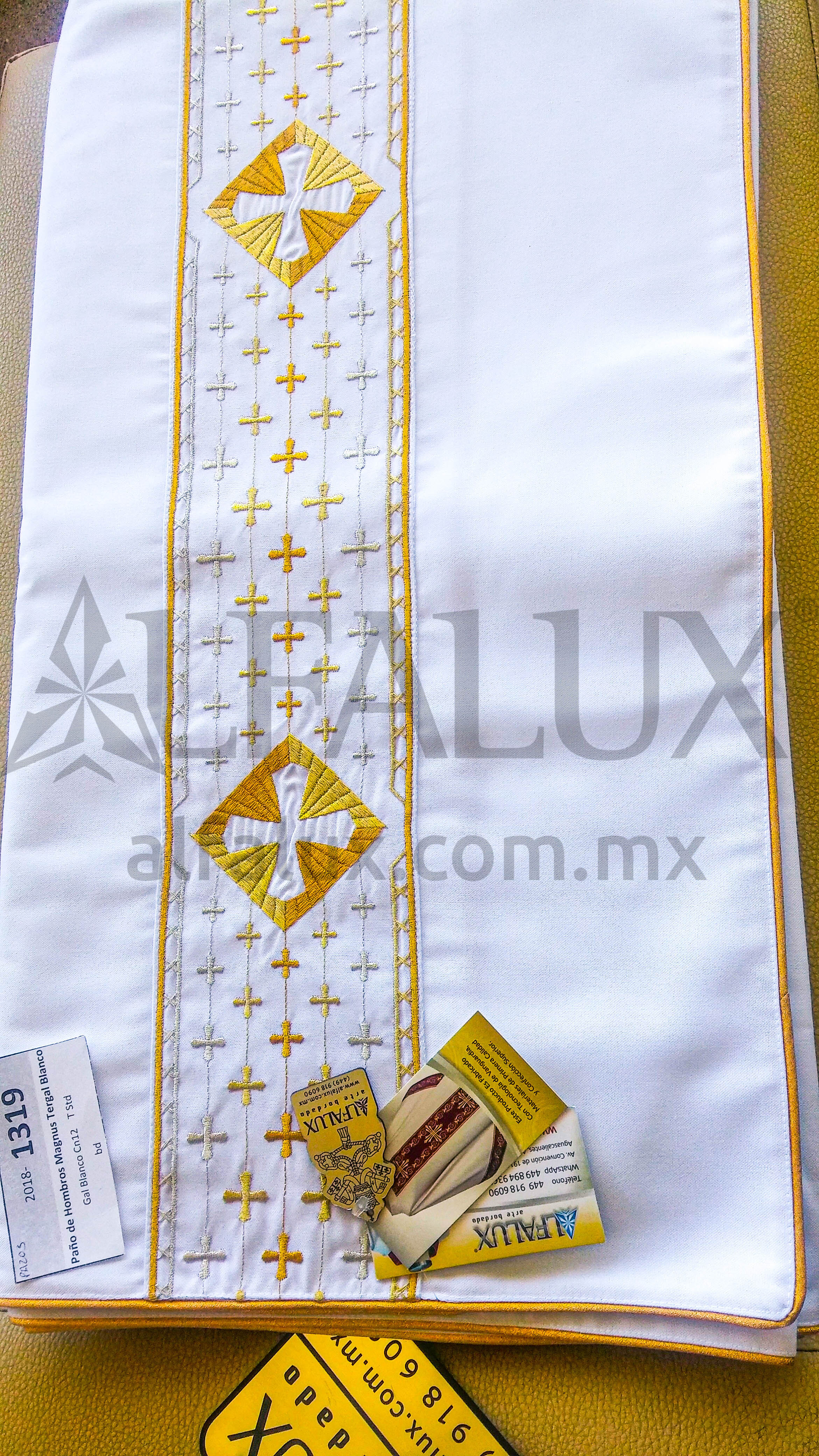 16 MAGNUS Blanco Capa Paño 934